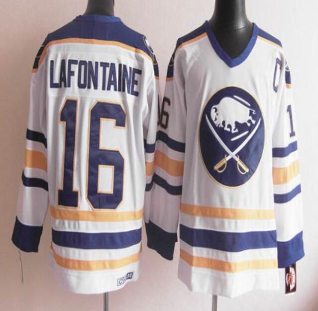 Men's Buffalo Sabres Custom White Stitched Jersey Men's Buffalo Sabres Custom White Stitched Jersey